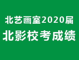 北艺画室2020届【北京电影学院】初试合格9人，其中动画专业占6人