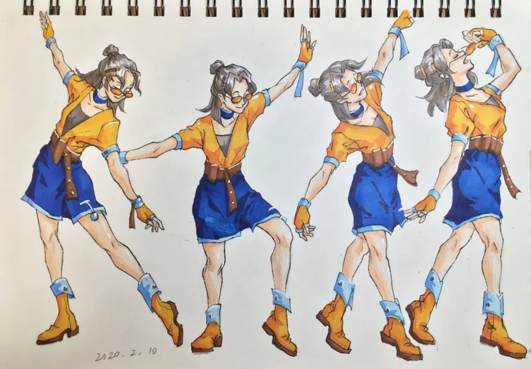 2020年北艺学员中传备考作品 